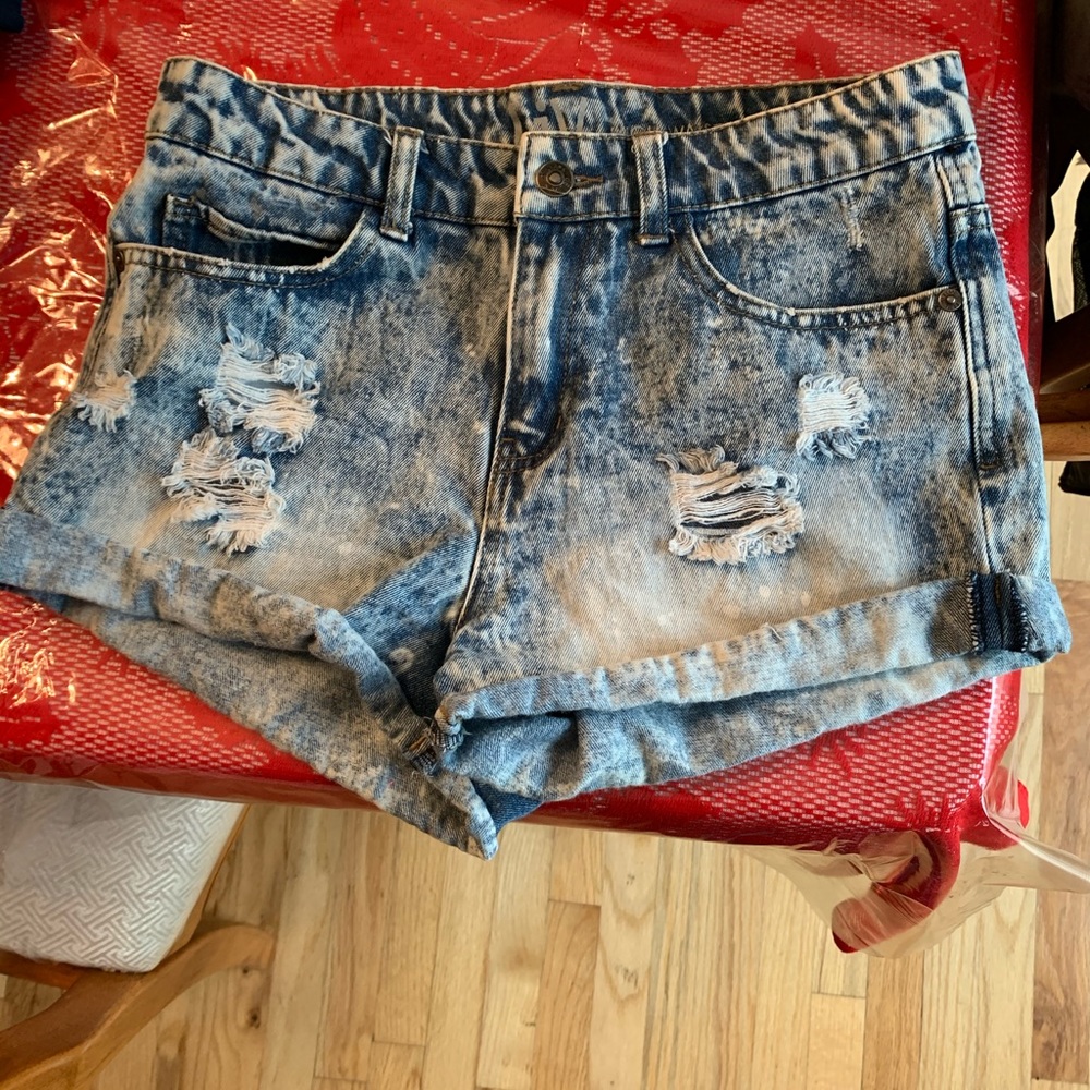 Denim shorts from delias great for summer!!!